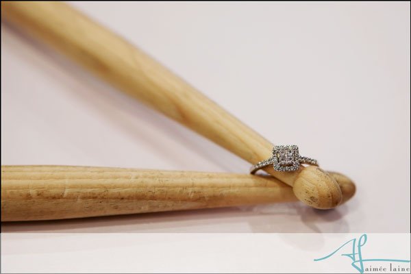 Engagement Ring Photography by Aimee