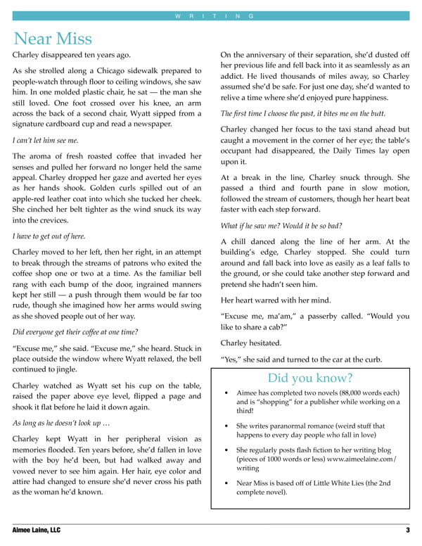 Spring 2010 Newsletter - Page 3