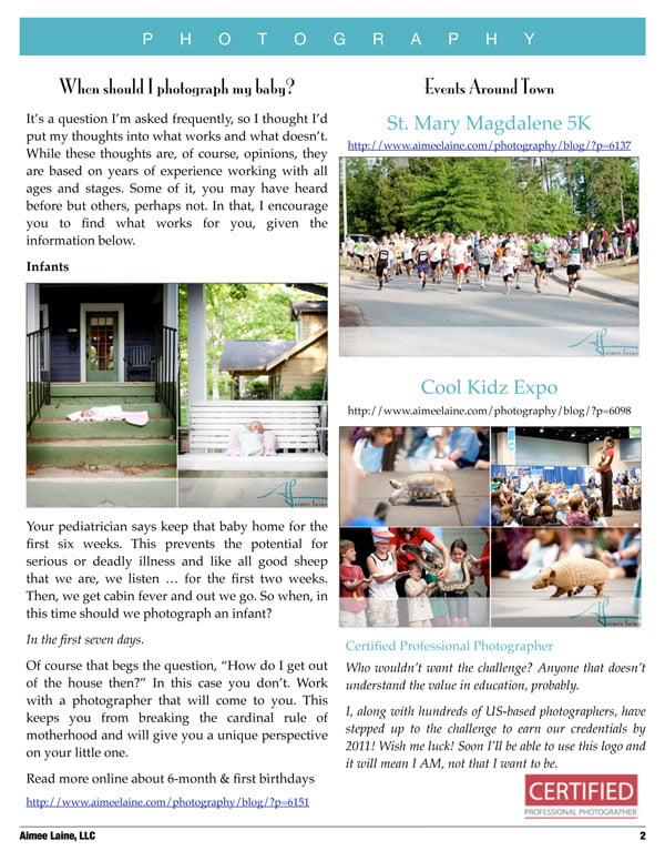 June 2010 Newsletter - Page 2